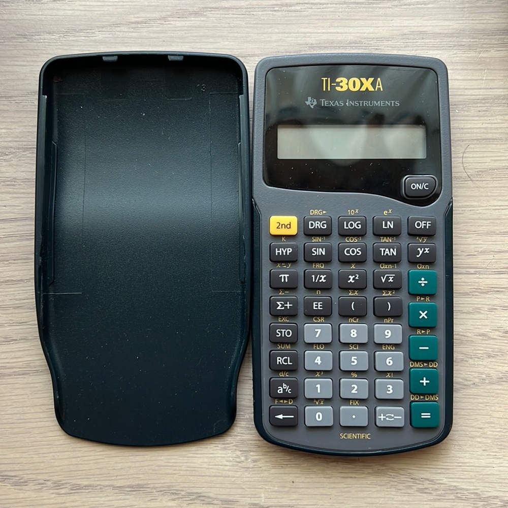 Texas Instruments TI-30XA Calculator